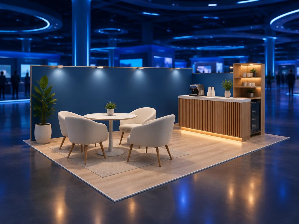 Networking sample booth