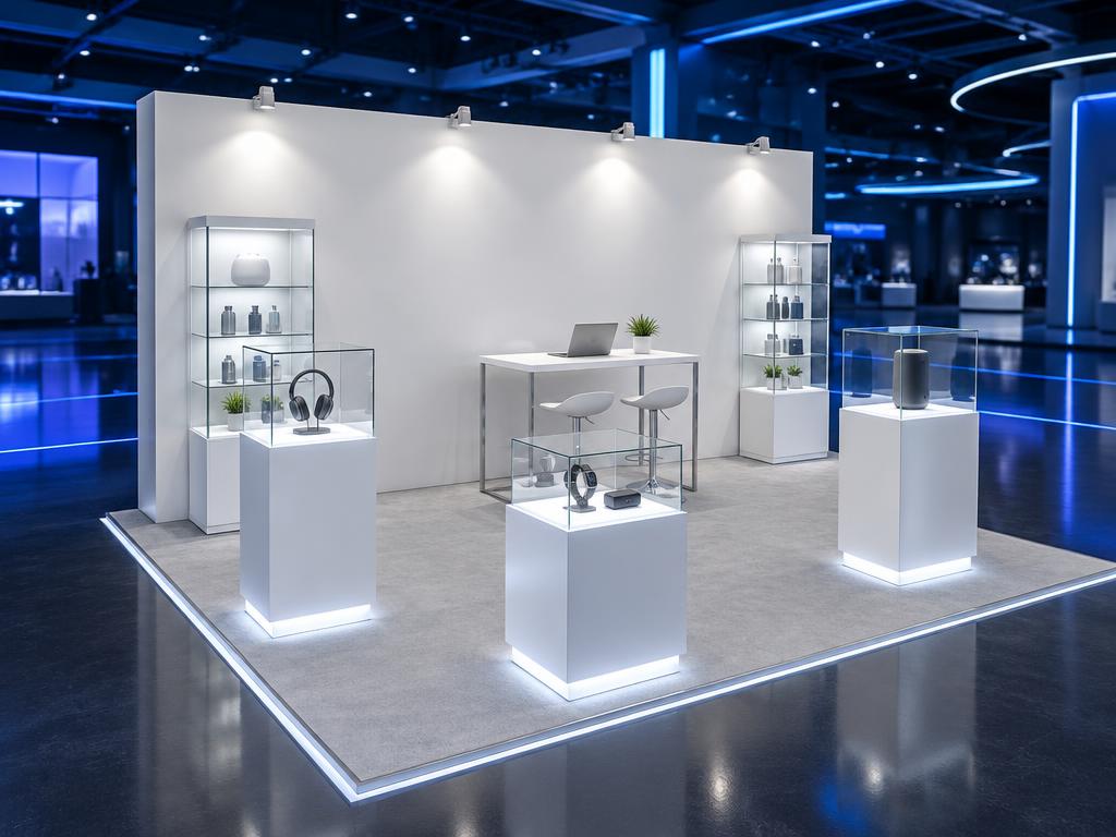 Product Showcase sample booth