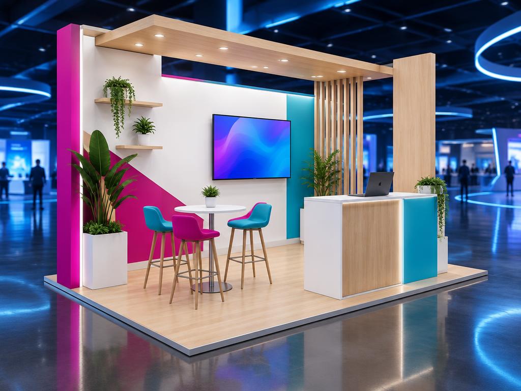 Startup sample booth