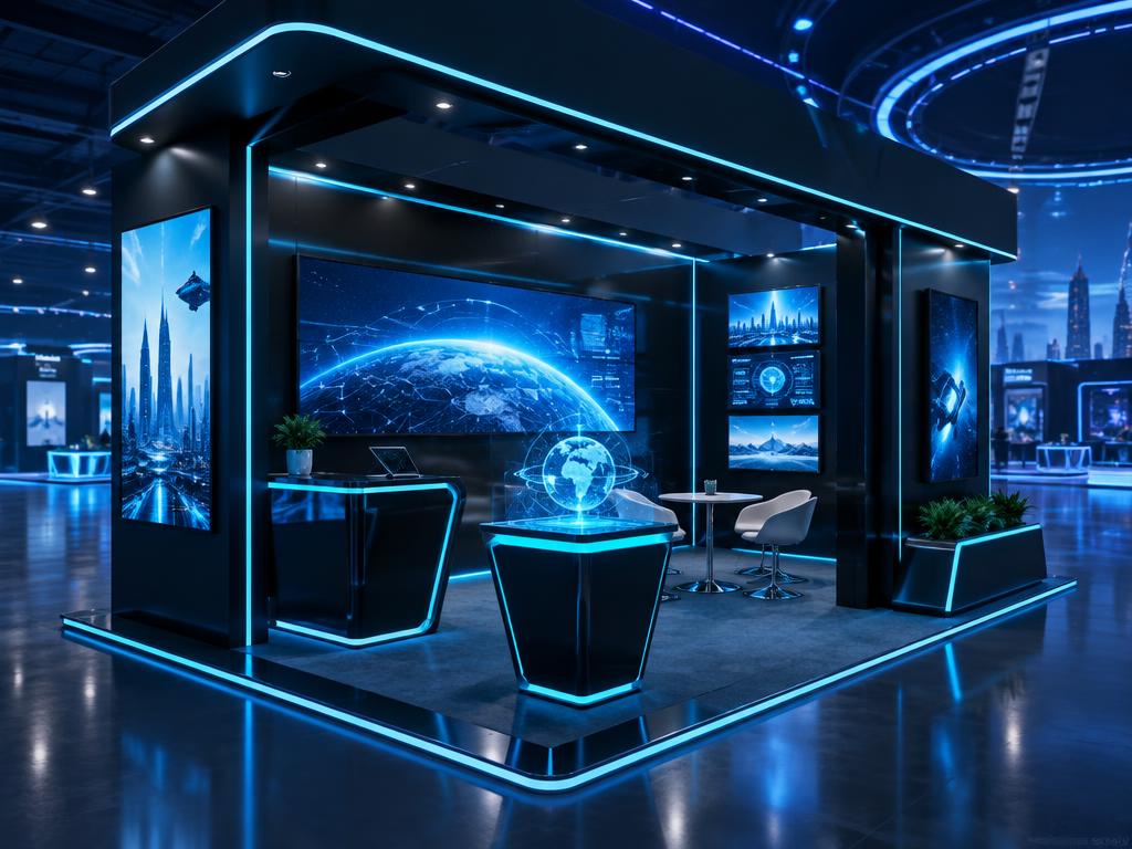 Tech sample booth